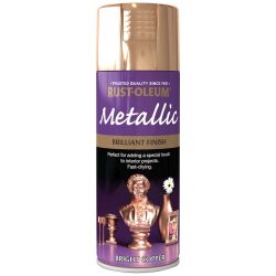 Rust-Oleum Metallic Spray Paint Copper 400ml