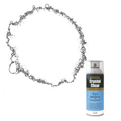 Rust-Oleum Crystal Clear Protective Coat Semi Gloss Finish 400ml