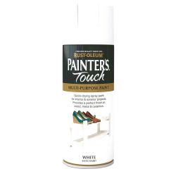 Rust-Oleum Painter's Touch Satin White 400ml