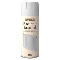 Rust-Oleum Radiator Enamel Satin White 400ml