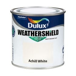 Dulux Weathershield Smooth Masonry Achill White 250ml