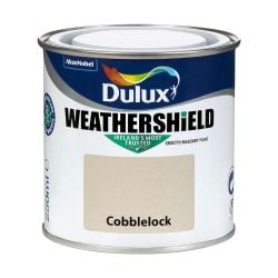 Dulux Weathershield Smooth Masonry Cobblelock 250ml