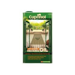 Cuprinol UV Guard Decking Oil Natural Oak 5L