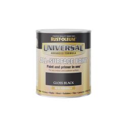 Rust-Oleum Universal All-Surface Paint (Brush) Gloss Black