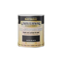 Rust-Oleum Universal All-Surface Paint (Brush) Satin Black