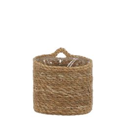 Mica Atlantic Basket Wallhanger Brown H12Xd12Cm