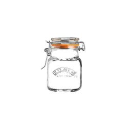 Kilner Square Cliptop Jar 70ml Spice Jar