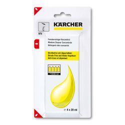 Karcher 20ml Window Cleaner - 4 Pack