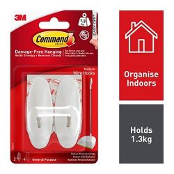 Command Medium Wire Hooks