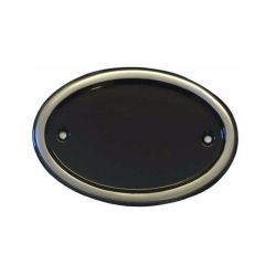 Oval Blank House Plaque - Small