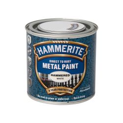 Hammerite Hammered White 750ml
