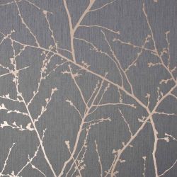 Superfresco Easy Innocence Charcoal/Copper Wallpaper