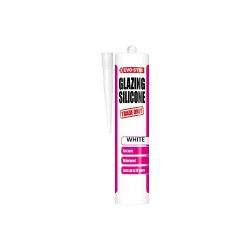 Evo-Stik Glazing Silicone Sealant White 300ml