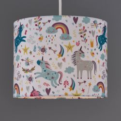30cm Drum Unicorn Shade
