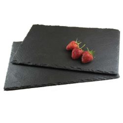 Set of 2 Rectangular Slate Placemats