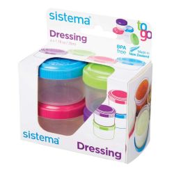 Sistema Set of Four Dressing Pots