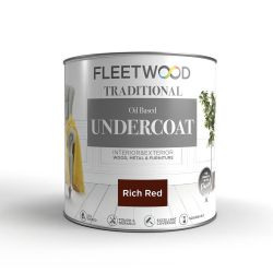 Fleetwood 750ml Undercoat Rich Red