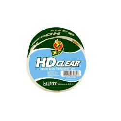 Duck HD Clear Packaging Tape 50mm x 25m