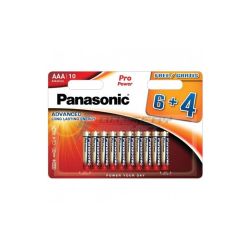 Panasonic Pro Power AAA 6+4 Free Batteries