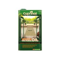 Cuprinol UV Guard Decking Oil Natural 5L
