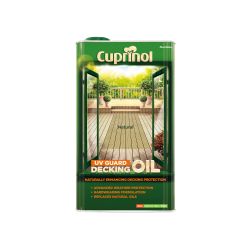 Cuprinol UV Guard Decking Oil Natural 5L