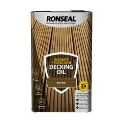Ronseal 5L Ultimate Protection Oil Dark Oak
