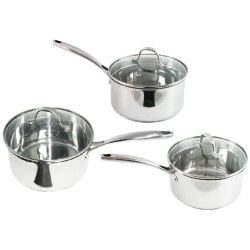 Kitchen Classics 3-Piece Straining Lid