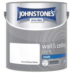 Johnstone's  Ceiling Paint Brilliant White 2.5ltr