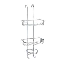 Croydex Wire Hook Over 3 Tier Basket Rust Free