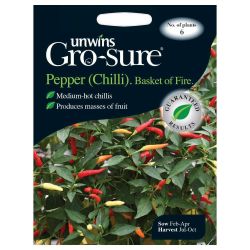 Chilli Pepper Basket of Fire F1