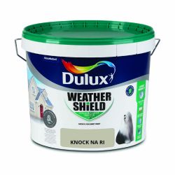 Dulux Weathershield Smooth Masonry Knock Na Ri 10L