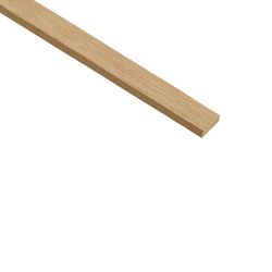 Cheshire Mouldings 18 x 6mm 2.4m Light Hardwood Strip wood RTM851