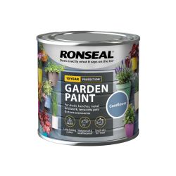 Ronseal 250ml Garden Paint Cornflower