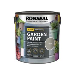 Ronseal 2.5 Litre Garden Paint Slate