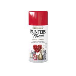 Rust-Oleum Painter's Touch Craft Enamel (Spray) Cherry Red 150ml