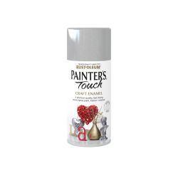 Rust-Oleum Painter's Touch Craft Enamel (Spray) Silver Metallic 150ml