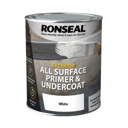 Ronseal 750ml All Surface Primer & Undercoat  White