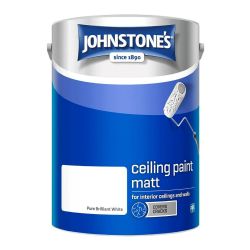 Johnstone's  Ceiling Paint Brilliant White 5ltr