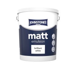 Johnstone's Matt Brilliant White 15ltr
