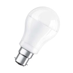 Osram 8.5W  B22 Gls Led Frosted Warm White Bulb