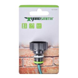 3/4"Adaptor with 1/2" Reducer.