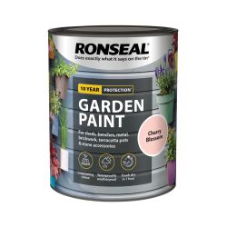 Ronseal 750ml Garden Paint Cherry Blossom