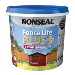 Ronseal 5 Litre Fencelife Plus Red Cedar