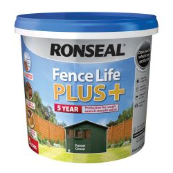 Ronseal 5 Litre Fencelife Plus Forest Green