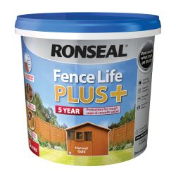 Ronseal 5L Fence Life Plus Harvest Gold