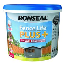 Ronseal 9L Fence Life Plus Slate