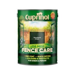 Cuprinol Less Mess Fence Care Woodland Green 5L