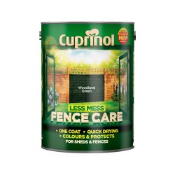Cuprinol Less Mess Fence Care Woodland Green 5L