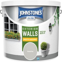 Johnstone's Smooth Masonry Cloudy Day 10ltr