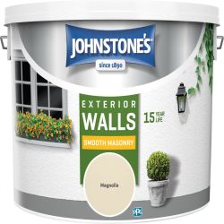 Johnstone's Smooth Masonry Magnolia 10ltr